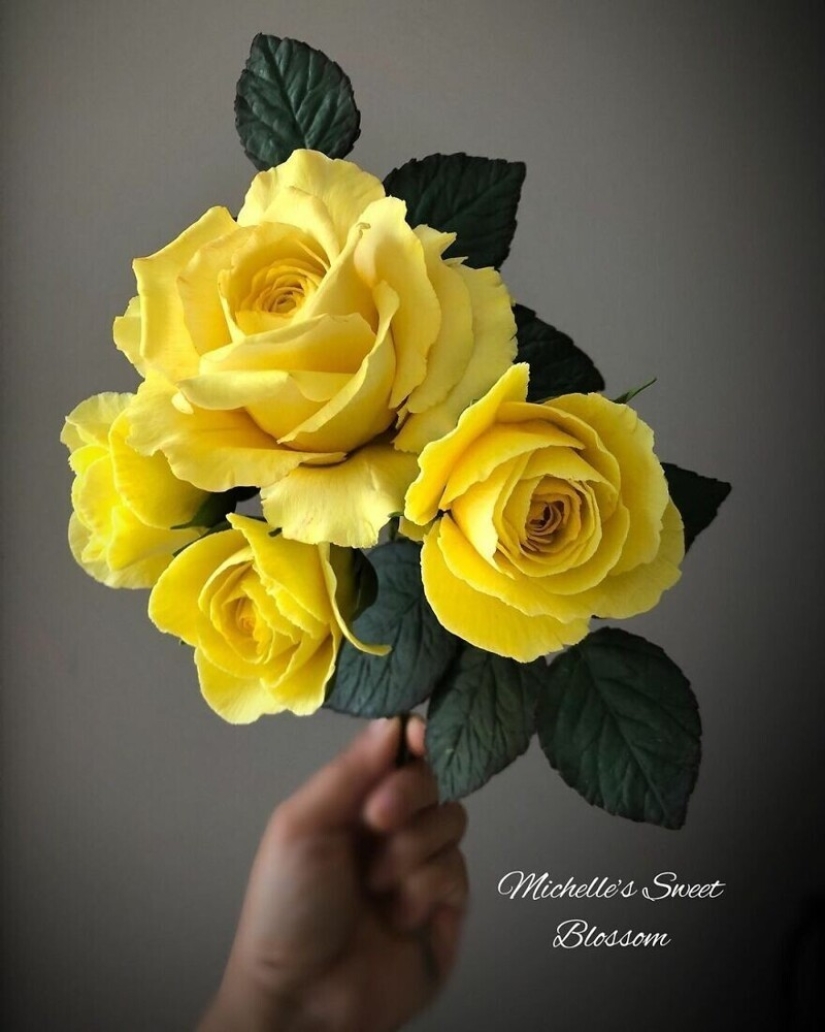 Flowers out of sugar: 30 stunning work from Michelle Nguyen Flowers out of sugar: 30 stunning work from Michelle Nguyen