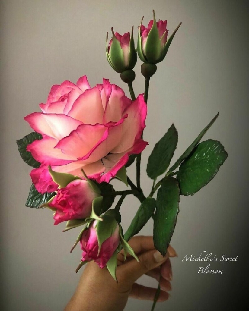 Flowers out of sugar: 30 stunning work from Michelle Nguyen Flowers out of sugar: 30 stunning work from Michelle Nguyen