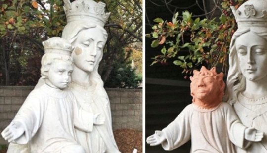 "Fluffy Jesus" y 8 errores fatales más de restauradores