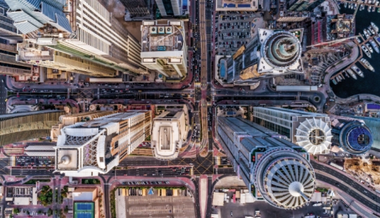 Flying over the Emir's Nest: Photographer takes a bird's-eye view of Dubai