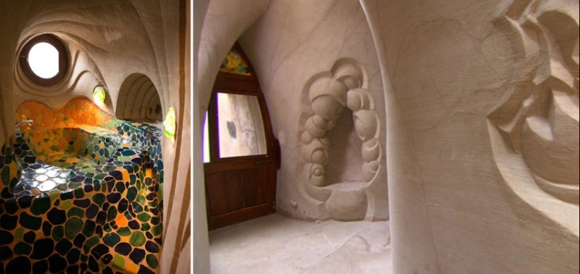 For 25 years, all alone, he created an underground fairy-tale world