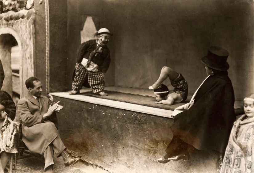 Foto retro: De la vida de los liliputienses.