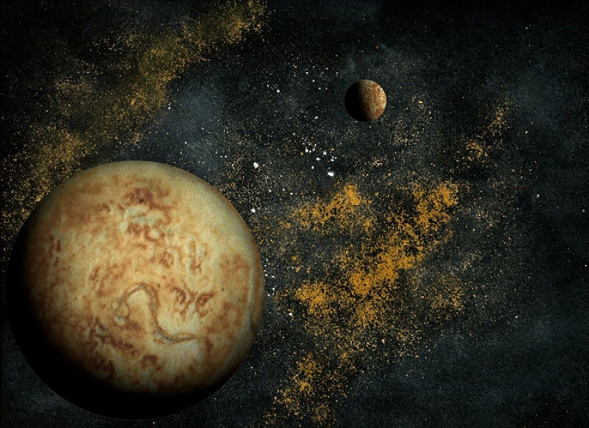 Fotos de espacio que en realidad representan comida Fotos de espacio que en realidad representan comida