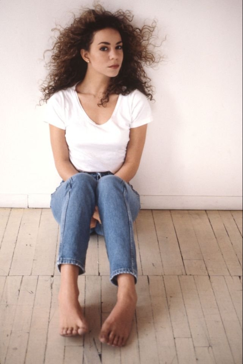 Fotos raras de la joven Mariah Carey en los 90-s Fotos raras de la joven Mariah Carey en los 90-s