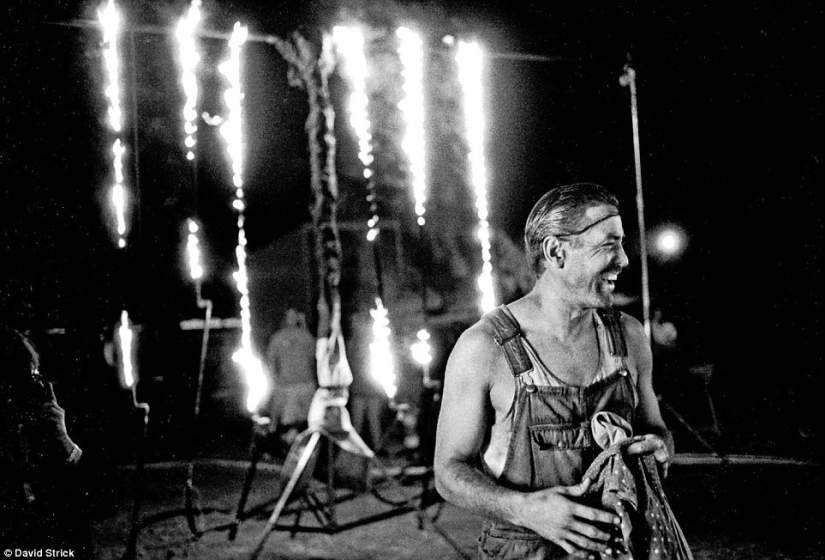 Fotos sinceras de los sets de películas famosas de Hollywood