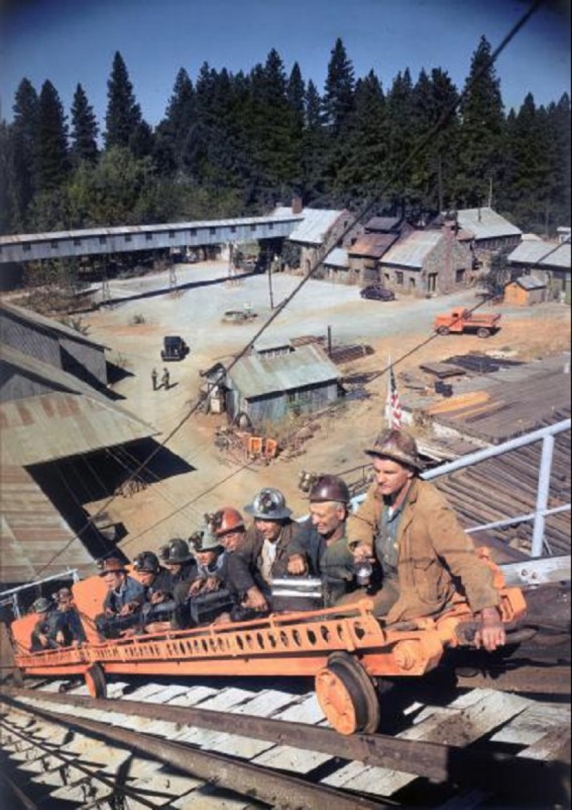 Fotos vintage del legado de la Fiebre del Oro Fotos vintage del legado de la Fiebre del Oro