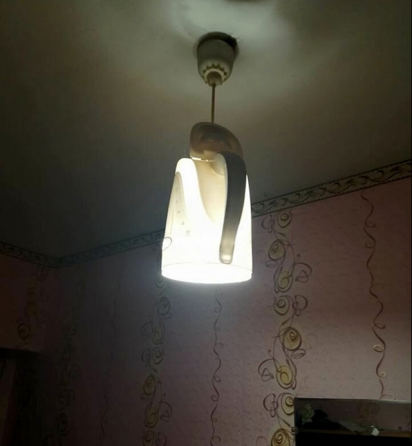 From junk to useful device: 18 examples of national creativity From junk to useful device: 18 examples of national creativity