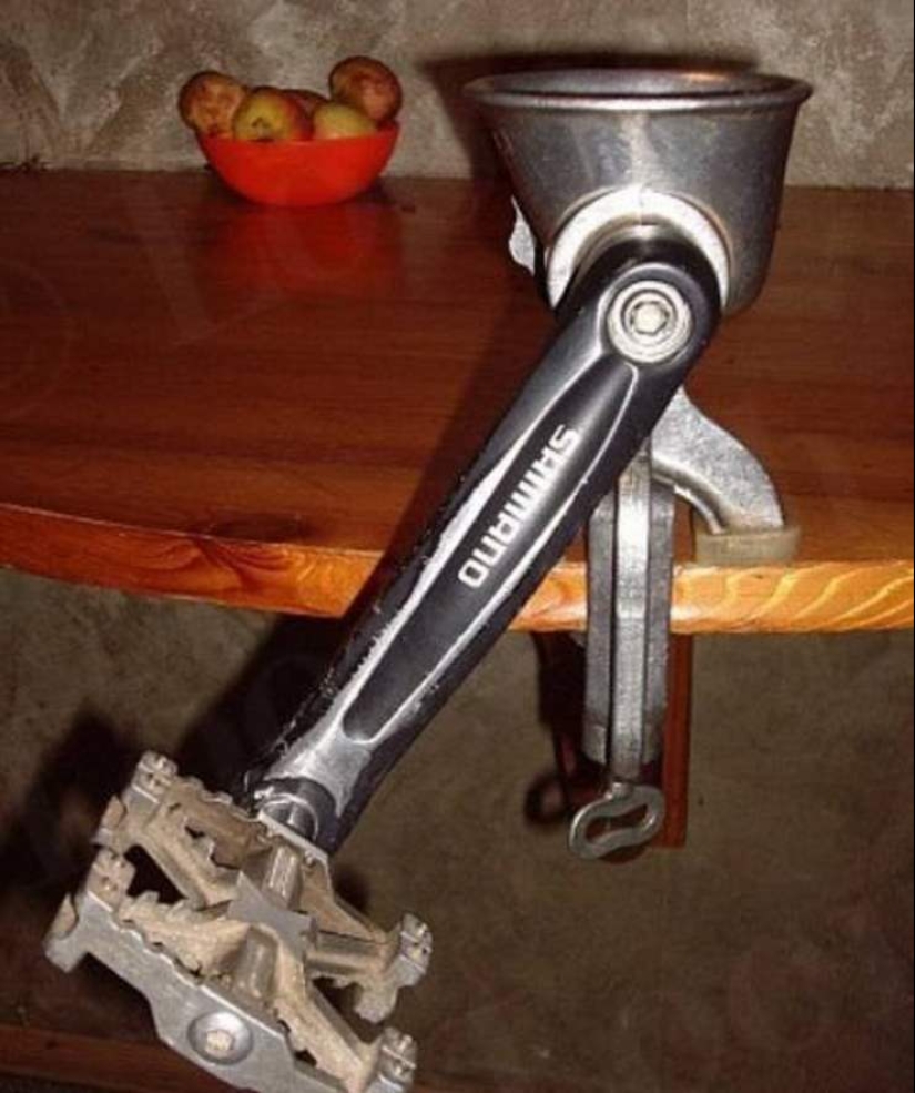 From junk to useful device: 18 examples of national creativity From junk to useful device: 18 examples of national creativity