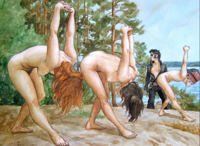 Frost and Elvis; It's a Wonderful Day: The King, the Forest, and Naked Finnish Girls by Markku Laakso Frost and Elvis; It's a Wonderful Day: The King, the Forest, and Naked Finnish Girls by Markku Laakso