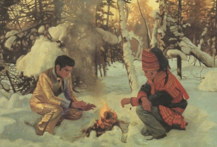 Frost y Elvis; Es un día maravilloso: El rey, el bosque y chicas finlandesas desnudas de Markku Laakso Frost y Elvis; Es un día maravilloso: El rey, el bosque y chicas finlandesas desnudas de Markku Laakso