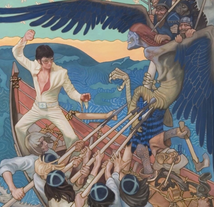 Frost y Elvis; Es un día maravilloso: El rey, el bosque y chicas finlandesas desnudas de Markku Laakso Frost y Elvis; Es un día maravilloso: El rey, el bosque y chicas finlandesas desnudas de Markku Laakso