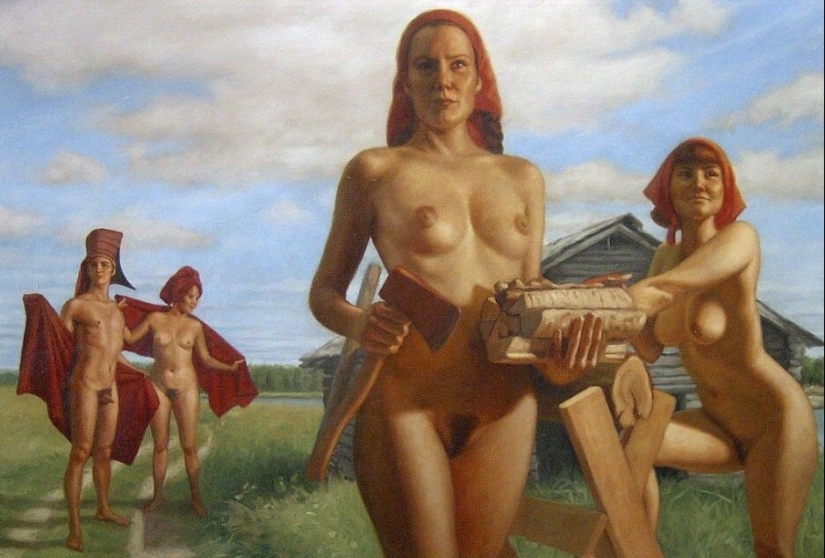 Frost y Elvis; Es un día maravilloso: El rey, el bosque y chicas finlandesas desnudas de Markku Laakso Frost y Elvis; Es un día maravilloso: El rey, el bosque y chicas finlandesas desnudas de Markku Laakso