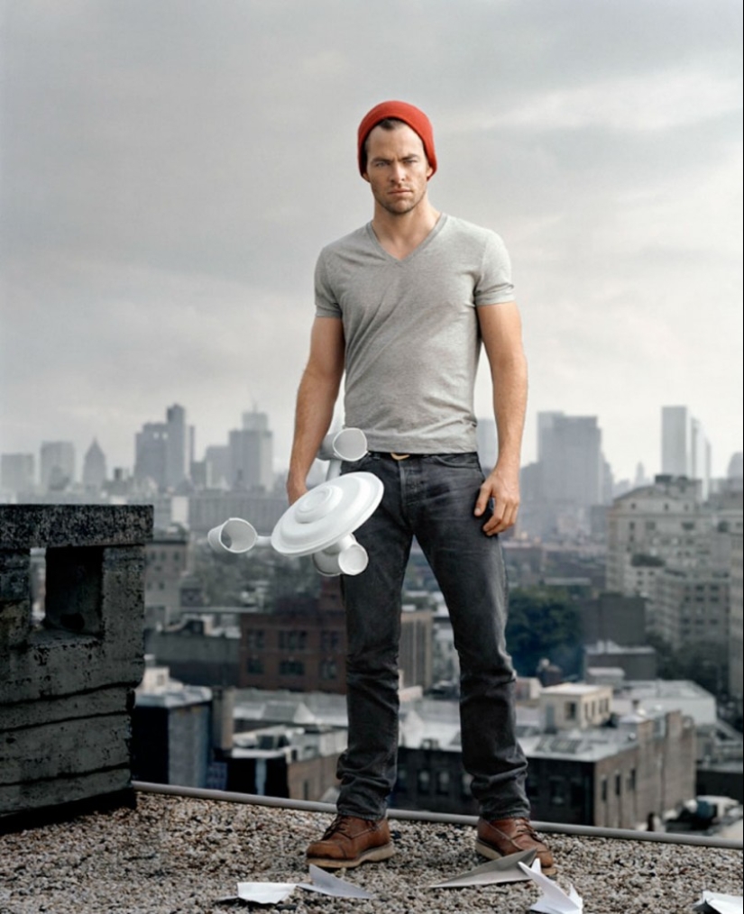 Funny celebrity photos by Martin Scholler