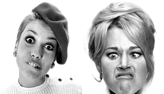 Funny Faces: Funny Faces of Celebrities from the 1960s by Willy Rizzo
