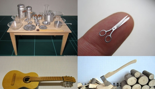 Furniture for a doll house with your own hands