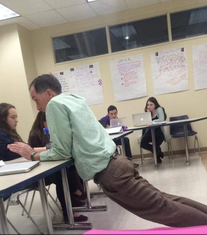 Geometría superior: poses extrañas de los maestros