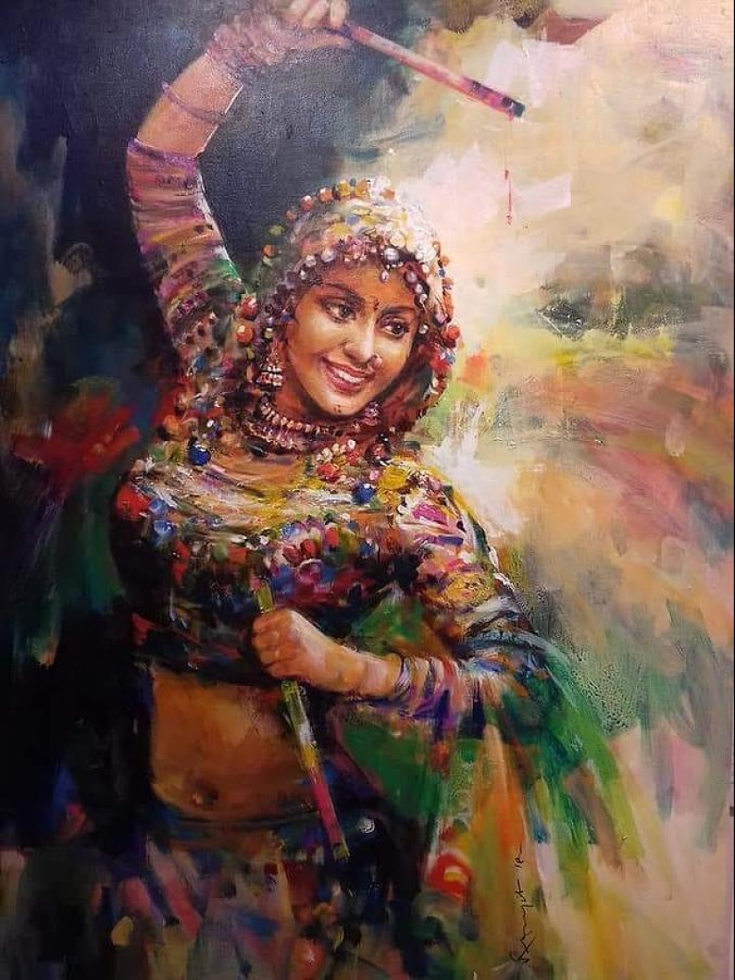 Gods, people and epochs in the paintings of the artist Vishal Gurjal Gods, people and epochs in the paintings of the artist Vishal Gurjal