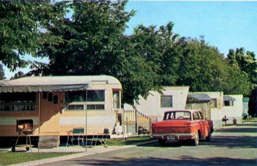 Golden time on wheels: American trailer parks in 50-ies and 60-ies Golden time on wheels: American trailer parks in 50-ies and 60-ies