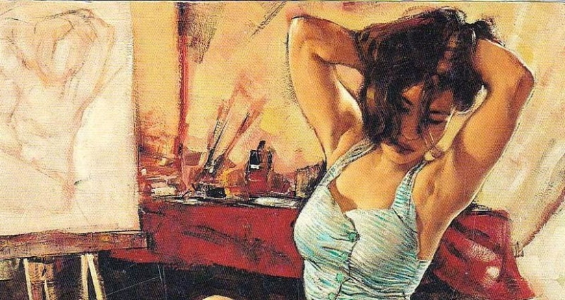 Grace and sexuality in the works of the artist Paul Lorenzi Grace and sexuality in the works of the artist Paul Lorenzi