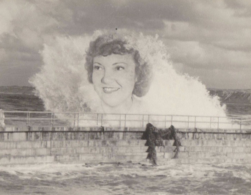 Headless photoshop of the beginning of the last century Headless photoshop of the beginning of the last century