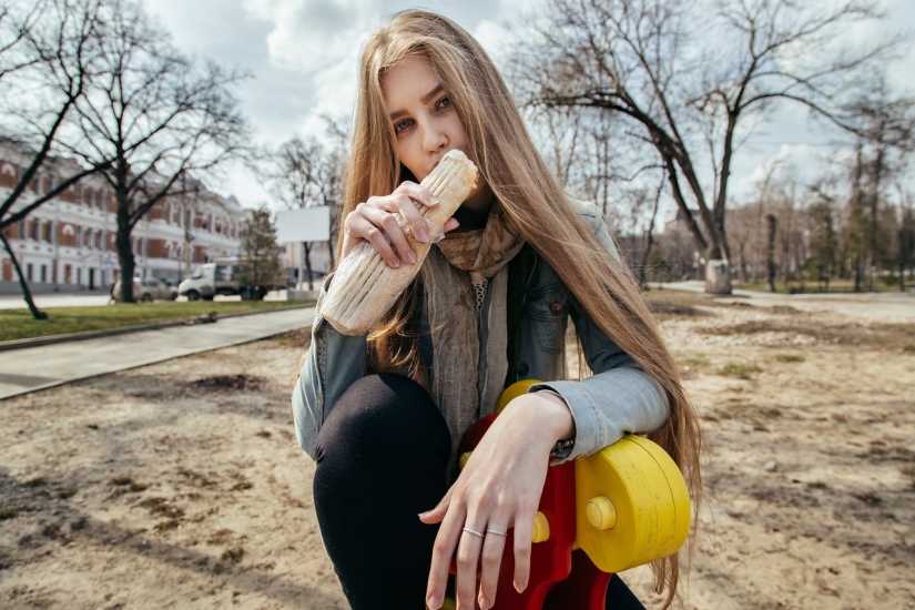 Hermosas chicas y shawarma: ¿qué podría ser más hermoso?