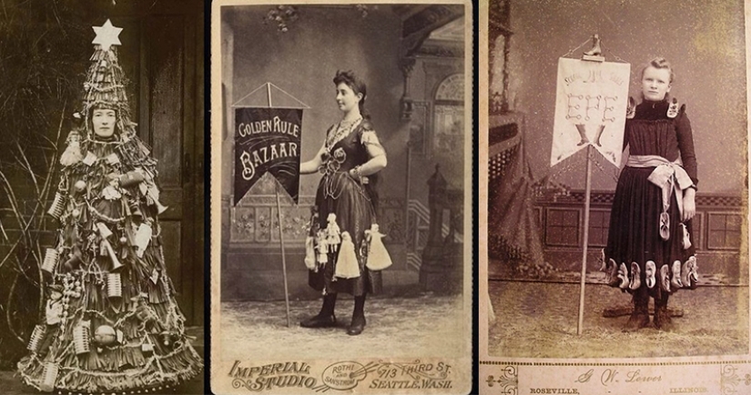 Herraduras, cucharas y bombillas: los disfraces más atrevidos de los publicistas del pasado Herraduras, cucharas y bombillas: los disfraces más atrevidos de los publicistas del pasado