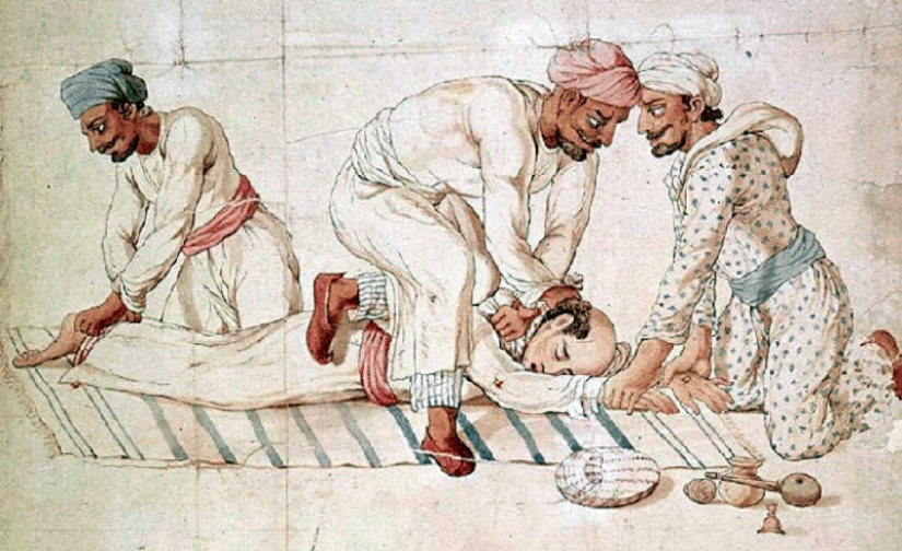 Hijos de la muerte, sirvientes de Kali: la secta secreta de los estranguladores tiradores Hijos de la muerte, sirvientes de Kali: la secta secreta de los estranguladores tiradores