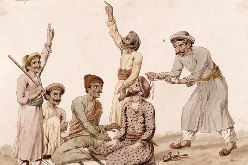 Hijos de la muerte, sirvientes de Kali: la secta secreta de los estranguladores tiradores Hijos de la muerte, sirvientes de Kali: la secta secreta de los estranguladores tiradores