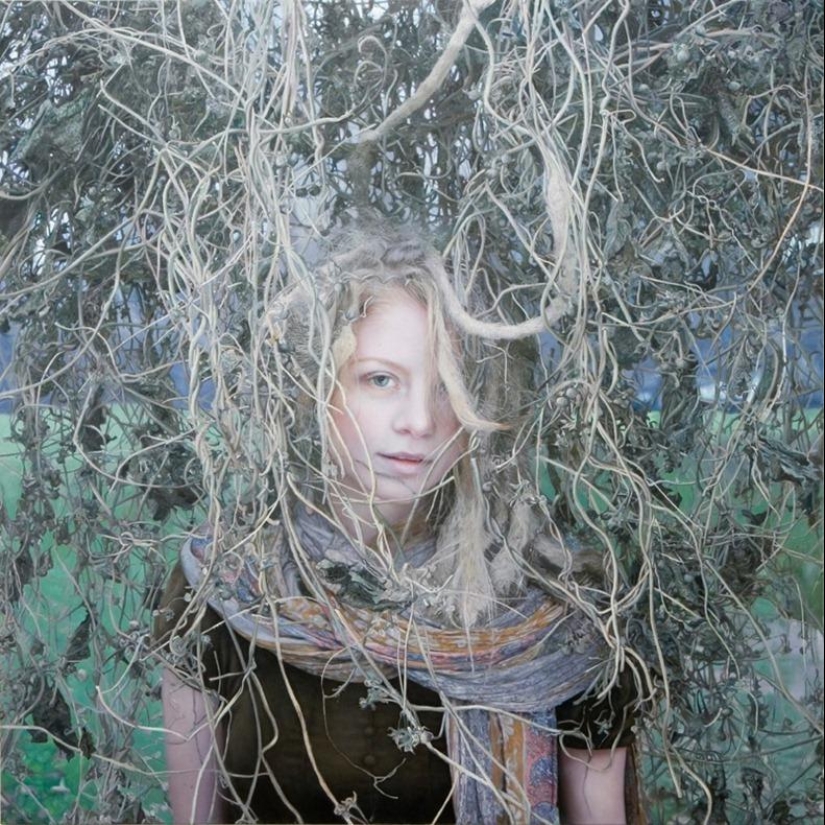 Hiperrealismo: retratos al óleo de mujeres Hiperrealismo: retratos al óleo de mujeres