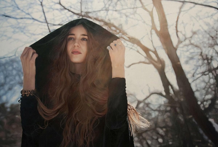 Hiperrealismo: retratos al óleo de mujeres Hiperrealismo: retratos al óleo de mujeres