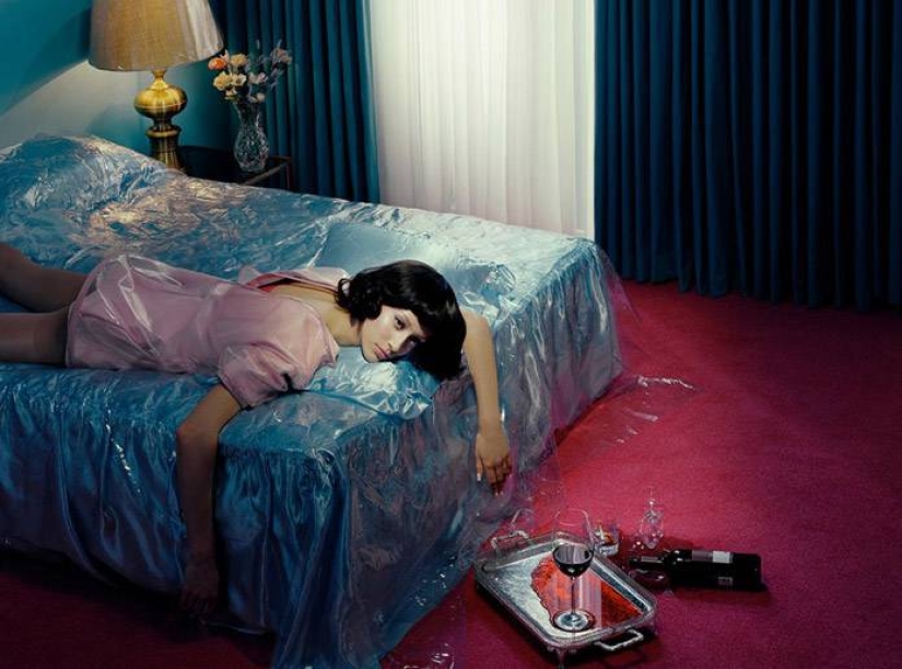 Historias cinematográficas de los suburbios por Miles Aldridge y Todd Hido