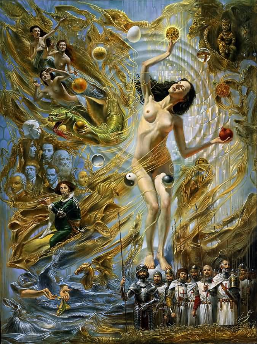 Historias increíbles en las obras del surrealista Mikhail Khokhlachev Historias increíbles en las obras del surrealista Mikhail Khokhlachev