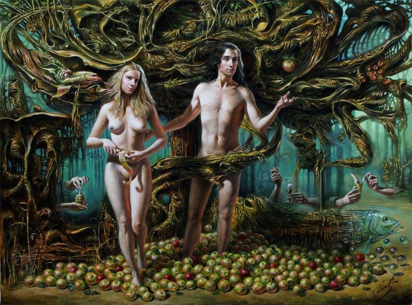 Historias increíbles en las obras del surrealista Mikhail Khokhlachev Historias increíbles en las obras del surrealista Mikhail Khokhlachev