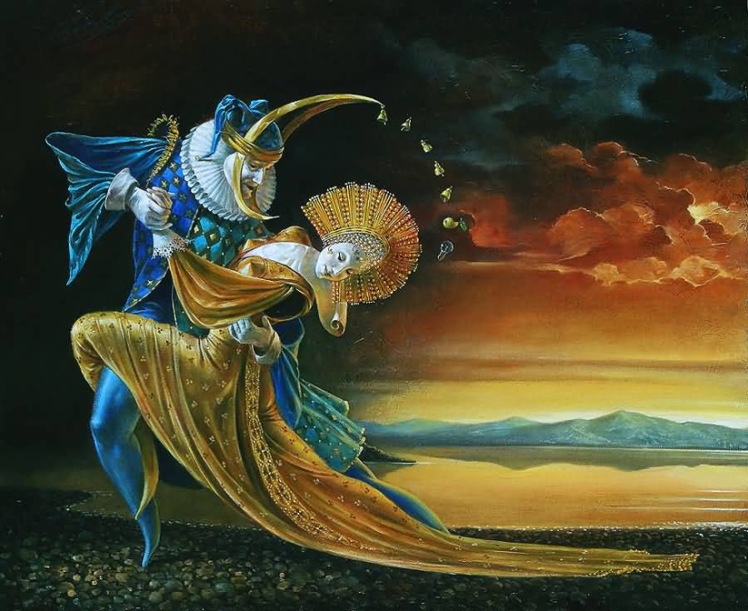 Historias increíbles en las obras del surrealista Mikhail Khokhlachev Historias increíbles en las obras del surrealista Mikhail Khokhlachev