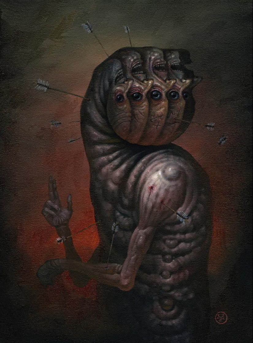 Historias oscuras en las pinturas de Jeff Christensen Historias oscuras en las pinturas de Jeff Christensen