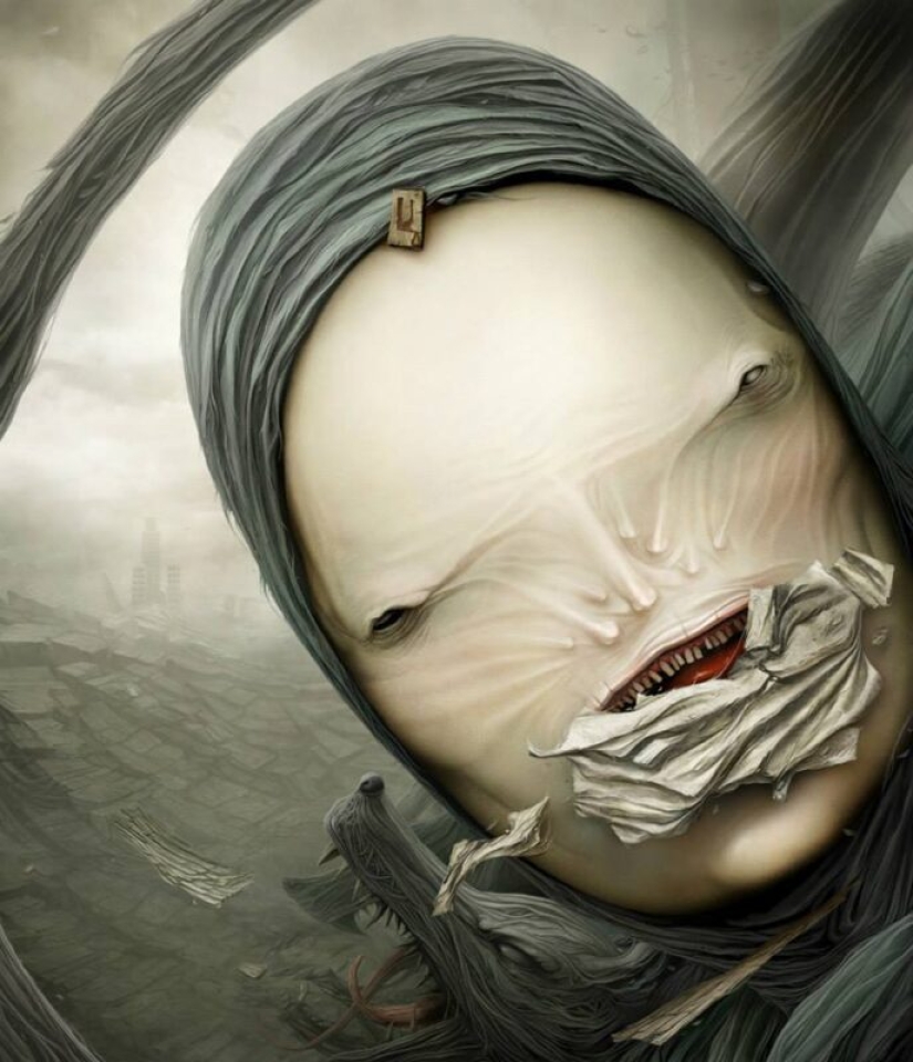 Horror escalofriante en las obras del maestro del horror-surrealismo Anton Semenov Horror escalofriante en las obras del maestro del horror-surrealismo Anton Semenov