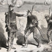 How did the expression “on the quiet” come about and what connects it with the military?