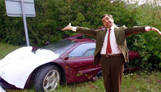 How Mr. Bean Sold his Broken McLaren F1 for 12 million