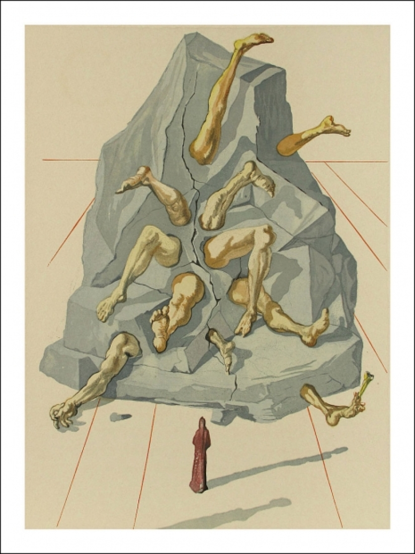 How Salvador Dali Descended into Dante's Hell How Salvador Dali Descended into Dante's Hell