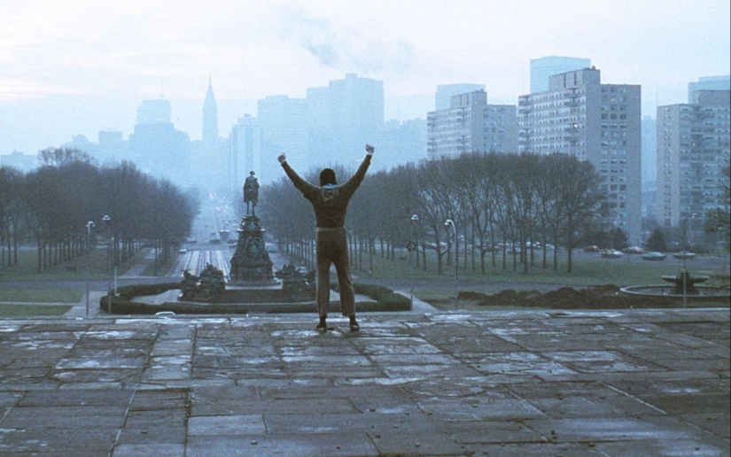 How the movie "Rocky" was filmed