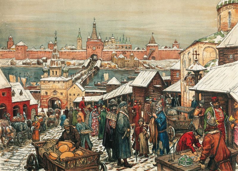 How they fought with dishonest merchants in the old days How they fought with dishonest merchants in the old days