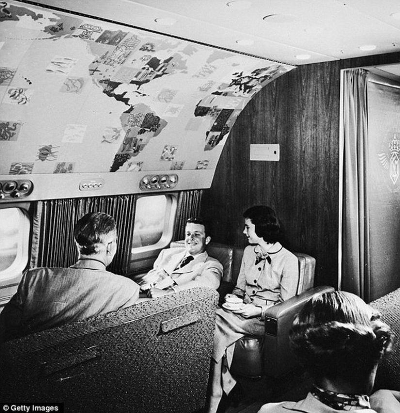 How we used to fly first class: caviar, any alcohol, smoking right in the seat and a full-fledged berth