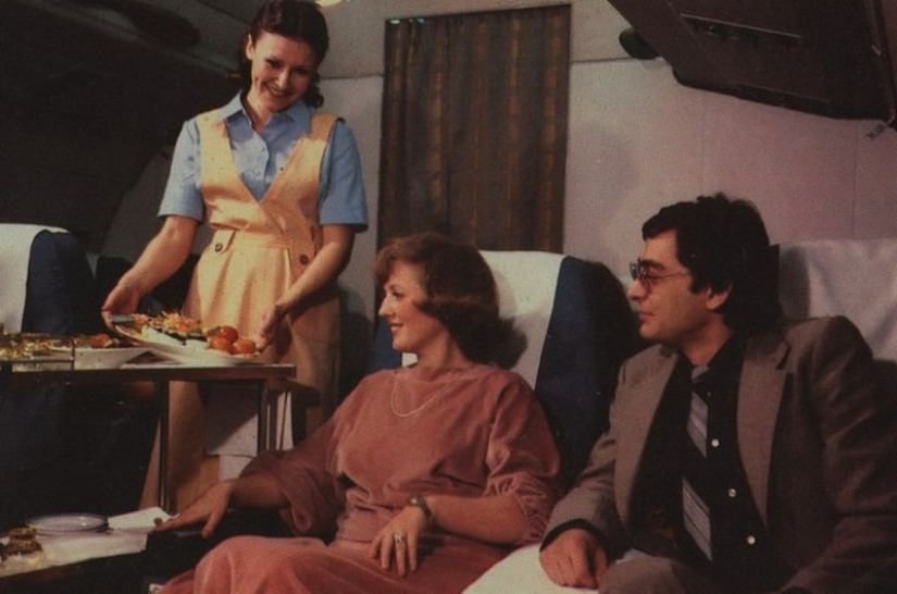 How we used to fly first class: caviar, any alcohol, smoking right in the seat and a full-fledged berth