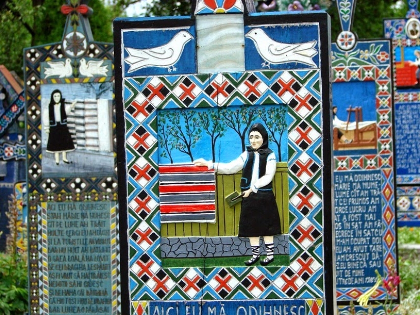 Humor negro en el cementerio rumano