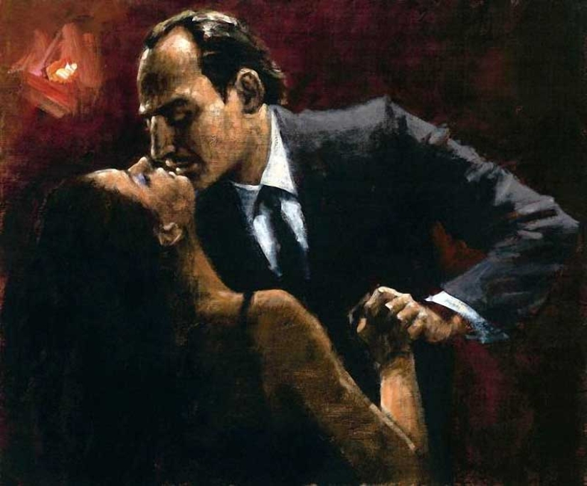 Hurricane of emotions: atmospheric works by the Argentine artist Fabian Perez