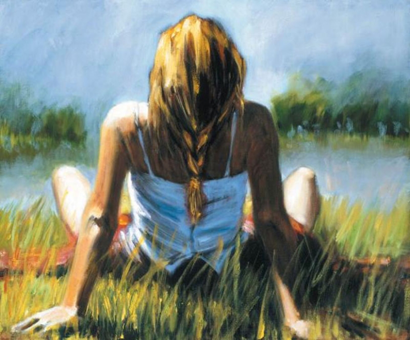 Hurricane of emotions: atmospheric works by the Argentine artist Fabian Perez