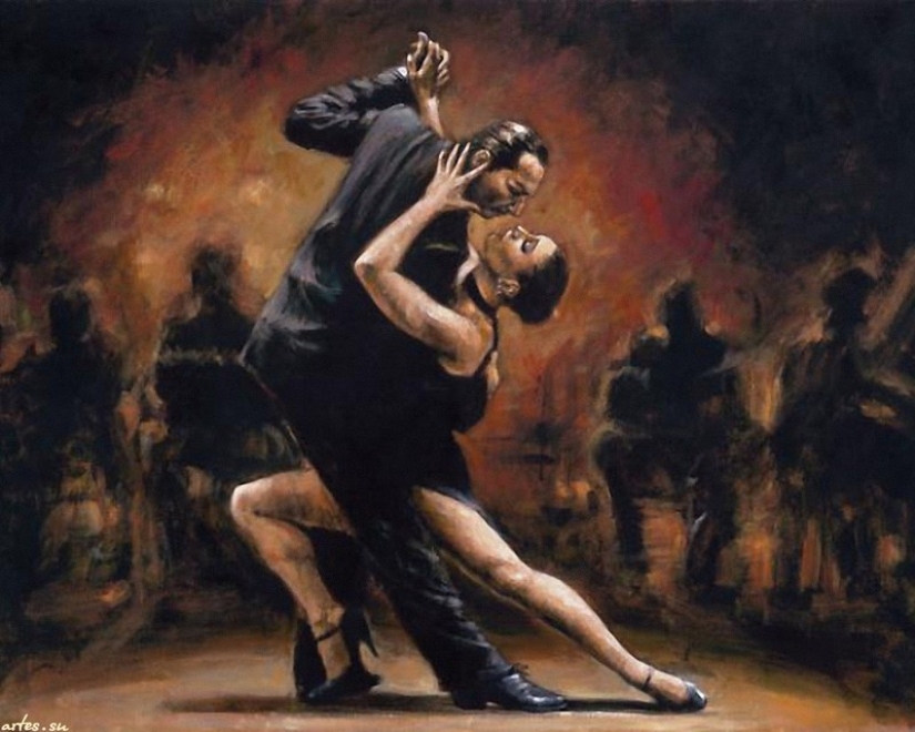 Hurricane of emotions: atmospheric works by the Argentine artist Fabian Perez