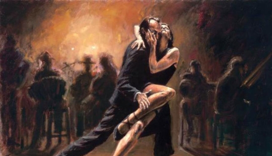 Hurricane of emotions: atmospheric works by the Argentine artist Fabian Perez