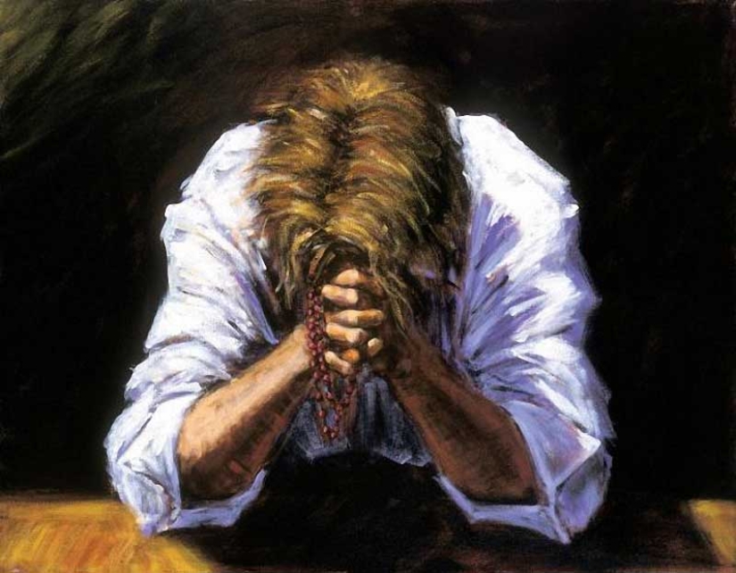 Hurricane of emotions: atmospheric works by the Argentine artist Fabian Perez