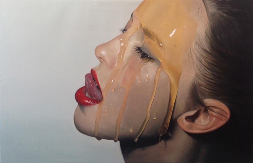 Hyperrealism in the paintings of Mike Dasras Hyperrealism in the paintings of Mike Dasras